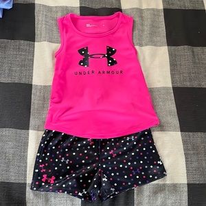 Tank and short set. Girls.